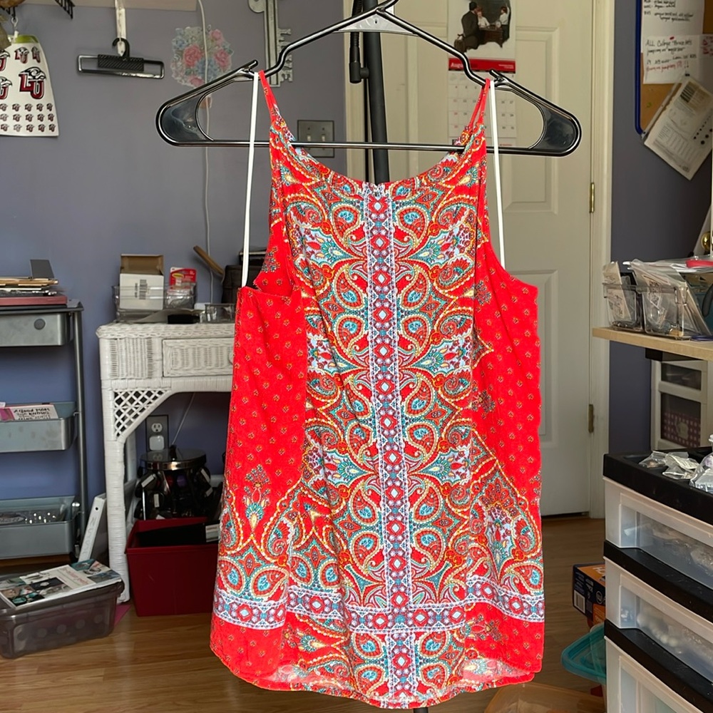 VERSE paisley spaghetti strap top